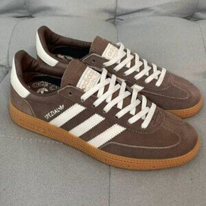 NWT Women's Adidas Handball Spezial Shoes Brown White